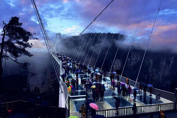 長沙出發(fā)到張家界玻璃橋、天門山、玻璃棧道、鳳凰古城3日游